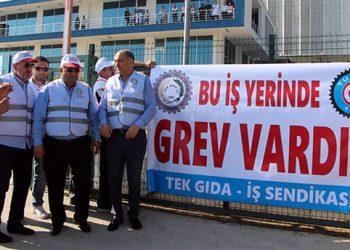 bolu da tekgida is iscileri greve cikti 483142 5