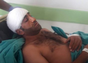 murat sari dipcikle kafasina vuruldu1