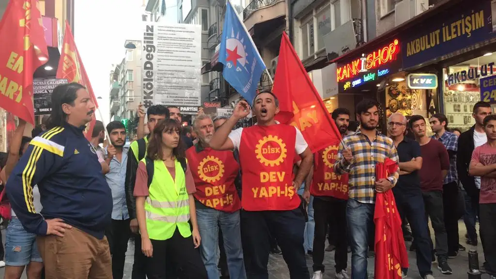 İstanbul’da 3. havalimanı işçilerine destek eylemine polis saldırısı: 40’a yakın gözaltı