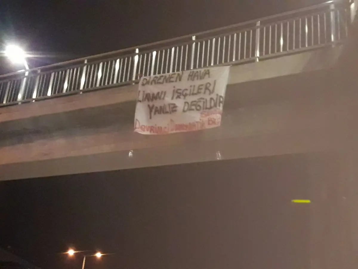 DDSB’den Gülsuyu ve Çekmeköy’de pankart ve kuşlama çalışması