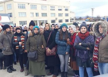 eksen makina kadin iscileri direnis AA