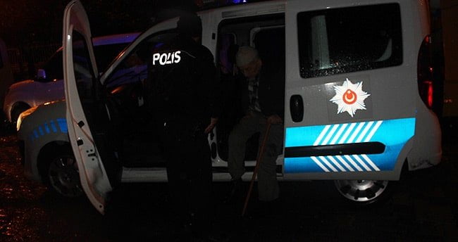 polis defa karakola degil camiye goturdu