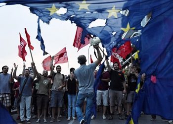 anti eu protests in thess 009