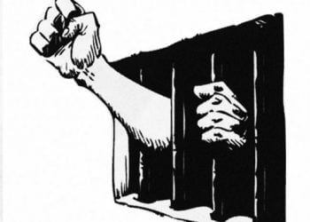 parmaklik tutsak yumruk