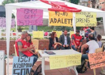 aliaga isciler direnis