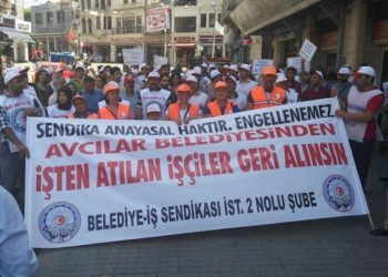 avcılar belediye işçileri