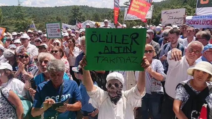 “Büyük Su ve Vicdan Buluşması”nda binlerce kişi Kaz Dağları’nda