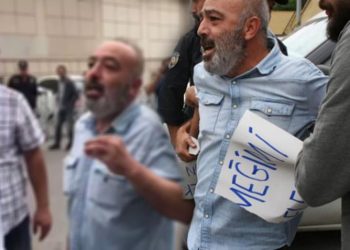 akp il binasi onunde direnen emekciye gozalti