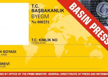 sarı basın kartı 1