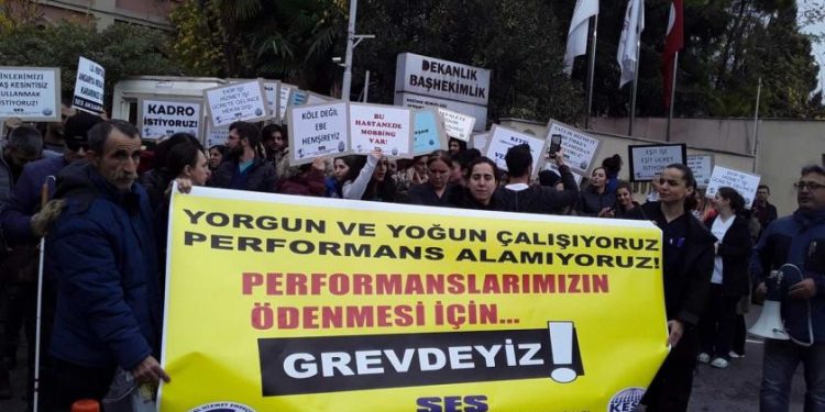 SES tip fakultesi eylem 27kasim