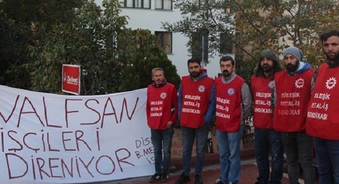 valfsan işçileri
