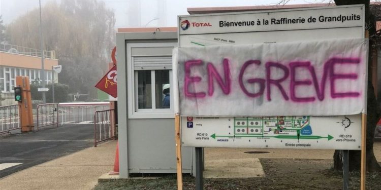 greve raffinerie