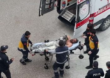 hatay kendini yaktı