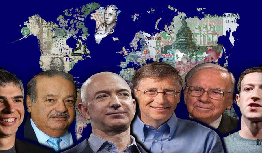 dunyanin en zenginlerinin ulkelere gore dagilimi 2017