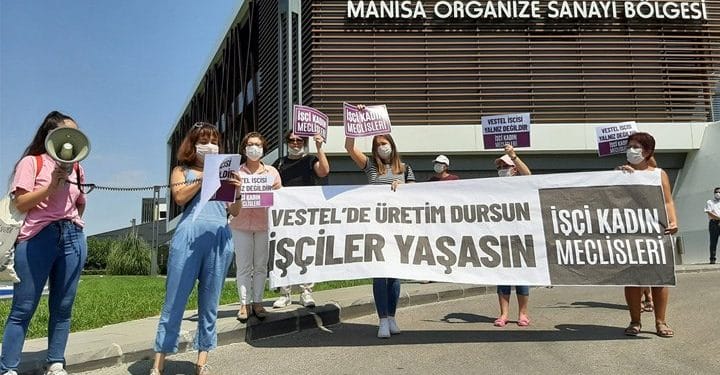 vestel de isten cikarilan kadin isciler bizimle degil salginla mucadele edin 810747 5