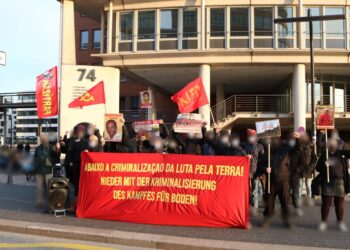 Solidaritatskundgebung Bauern Brasilien   Hamburg 2021