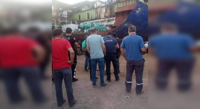 690x390cc izm 13 07 2021 isci yasamini yitirdi