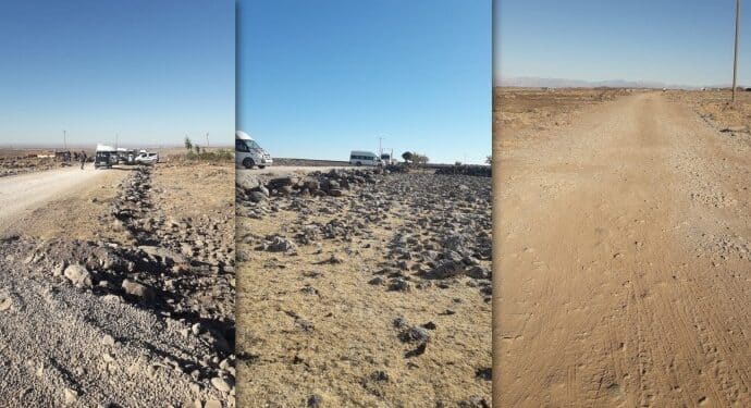 690x390cc urf 07 10 2021 siverek yol kapatma