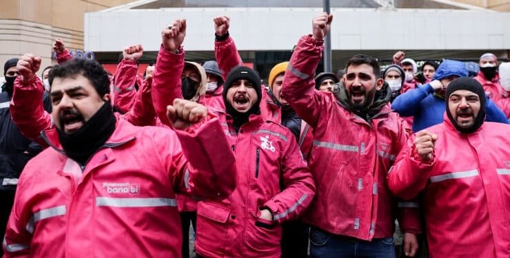 20220203 yemeksepeti grev 2