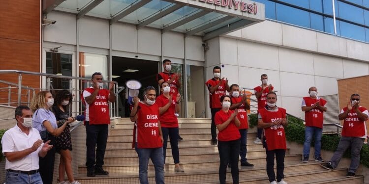 Cigli Belediyesinde grev