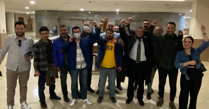 Pegasus iscileri kazandi