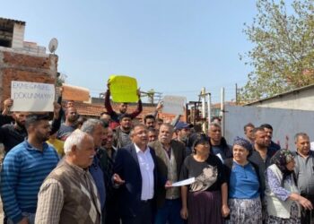 kagit toplayicilerinden eylem