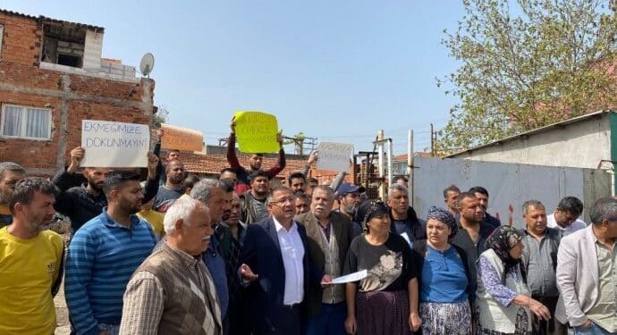 kagit toplayicilerinden eylem