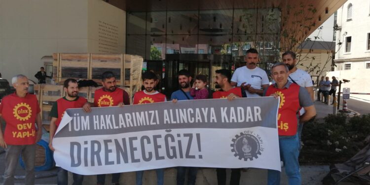 medipol hastanesi santiyesi iscileri