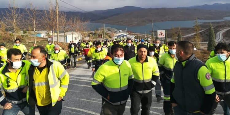 Anagold maden iscileri