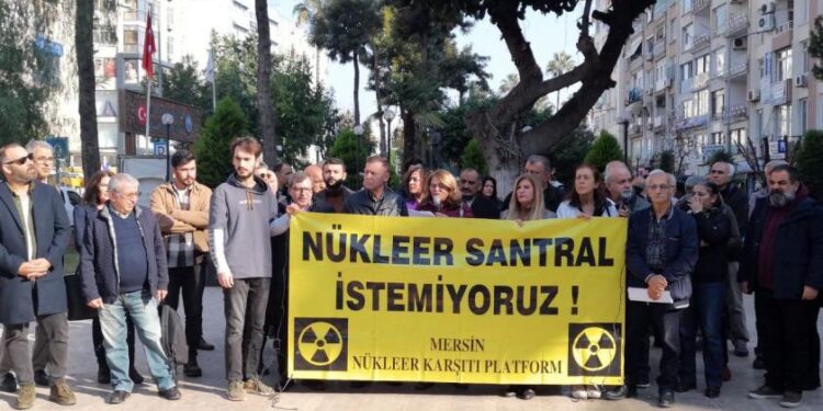 Akkuyu Nukleer Santraline karsi aciklama