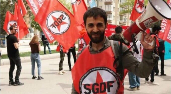 SGDF MYK üyesi Müslüm Koyun, 5 aydır tekli hücrede tutuluyor