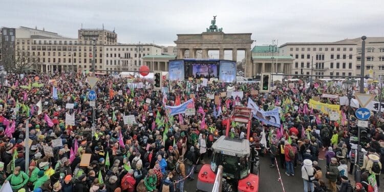 German Farmers Protest 0