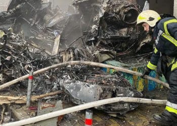 Ukraynada helikopter dustu