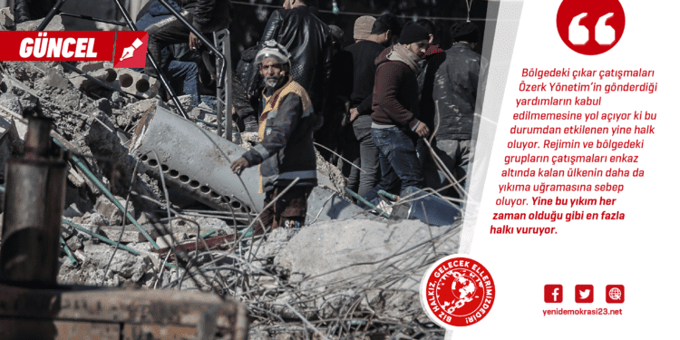 Savas ve Depremin Golgesinde Suriye 01