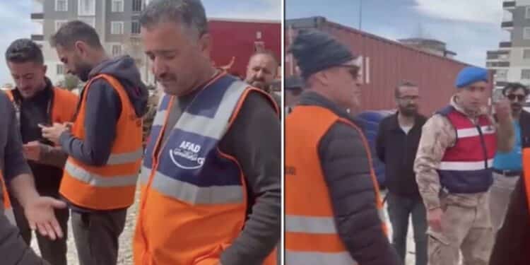 AFAD avukatlari engelledi