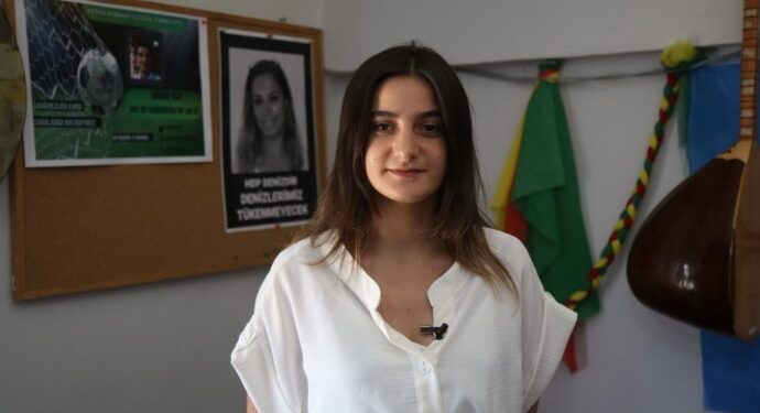 HDP Genclik Meclisi uyesi Berfin Cicek tutuklandi