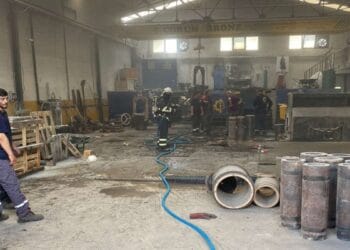 Corumda fabrikada patlama 6 isci yaralandi