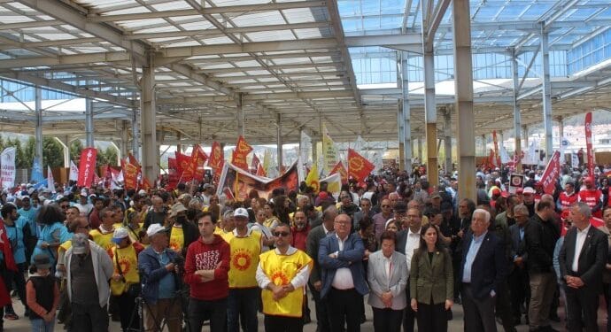 Egede 1 Mayis kutlandi