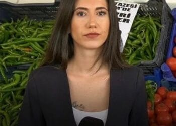 KRT TV muhabirinin cekim yapmasina AKPli okul sorumlusundan engel