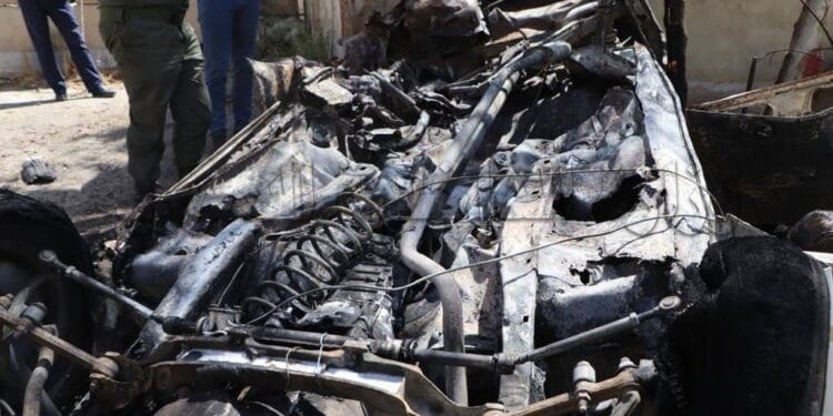 Samda patlama 5 polis yaralandi