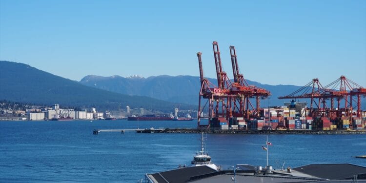 kanadanin british columbia eyaletinde liman iscileri greve gitti d1e7b1e