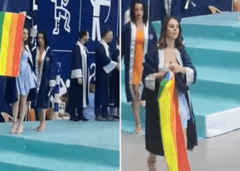 mezuniyettorenindelgbtibayragi