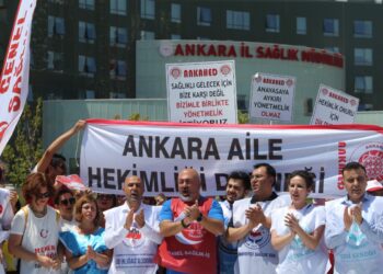 İş bırakan sağlık emekçileri hakkında tutanak tutuldu