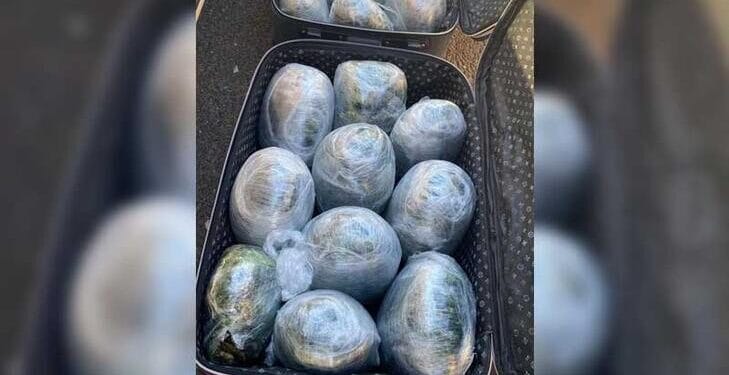 Antep'te 2 polis, 19 kilo uyuşturucu ile yakalandı