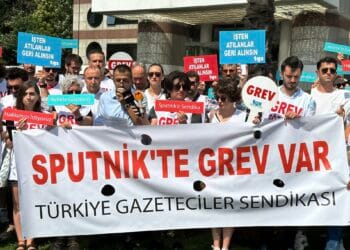 Sputnik'te grev: "Bu grev tüm gazetecelerin grevidir"