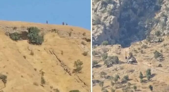 KDP, Zap bölgesine askeri sevkiyat yaparak yeni yollar açmaya başladı