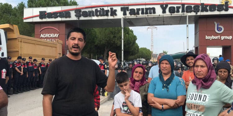 Agrobay'da işten çıkarmalara karşı eylem