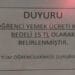 Marmara Üniversitesinde yemekhane ücretlerine yüzde 200 zam