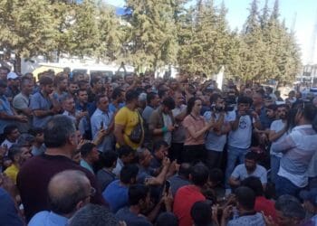 İş bırakan Şireci işçilerinin yürüyüşü engellendi