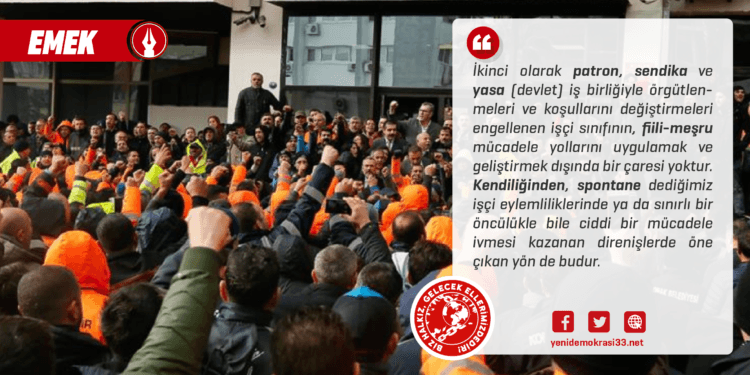 Sınıf Hareketi Yeni Yollar ve Araçlar Geliştirmek Zorunda